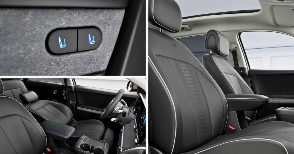 Premium interior and comfort features in the IONIQ 5 Limited