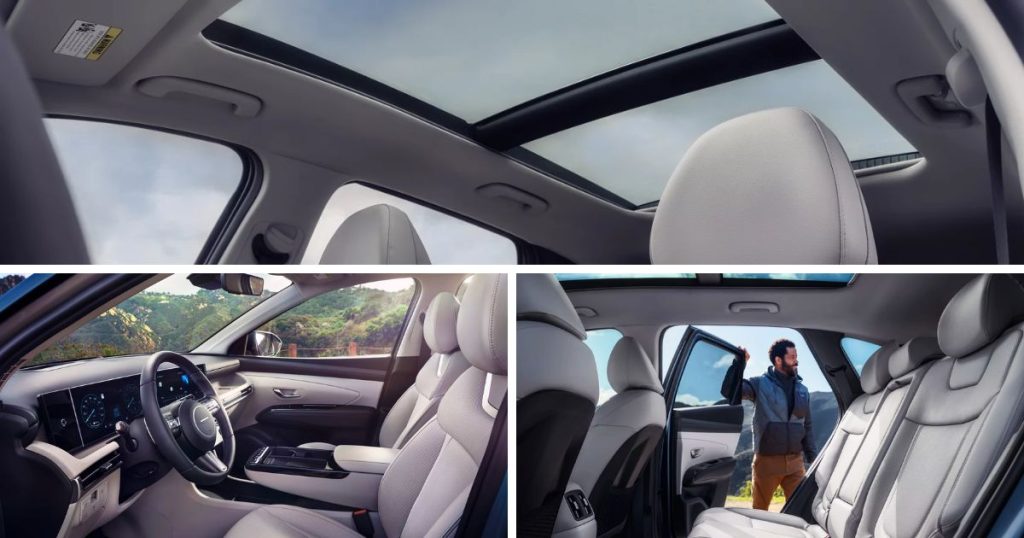 You can find a lot of high-end features in the CPO Hyundai Tucson Limited