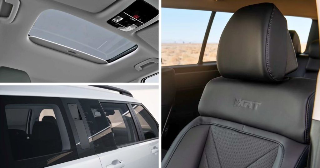 Exterior and interior features of the 2026 Hyundai Santa Fe XRT