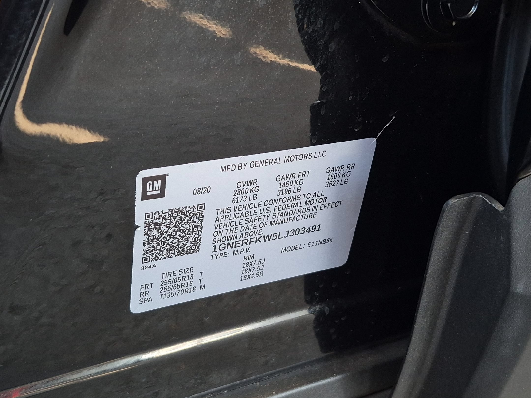 2020 Chevrolet Traverse LS