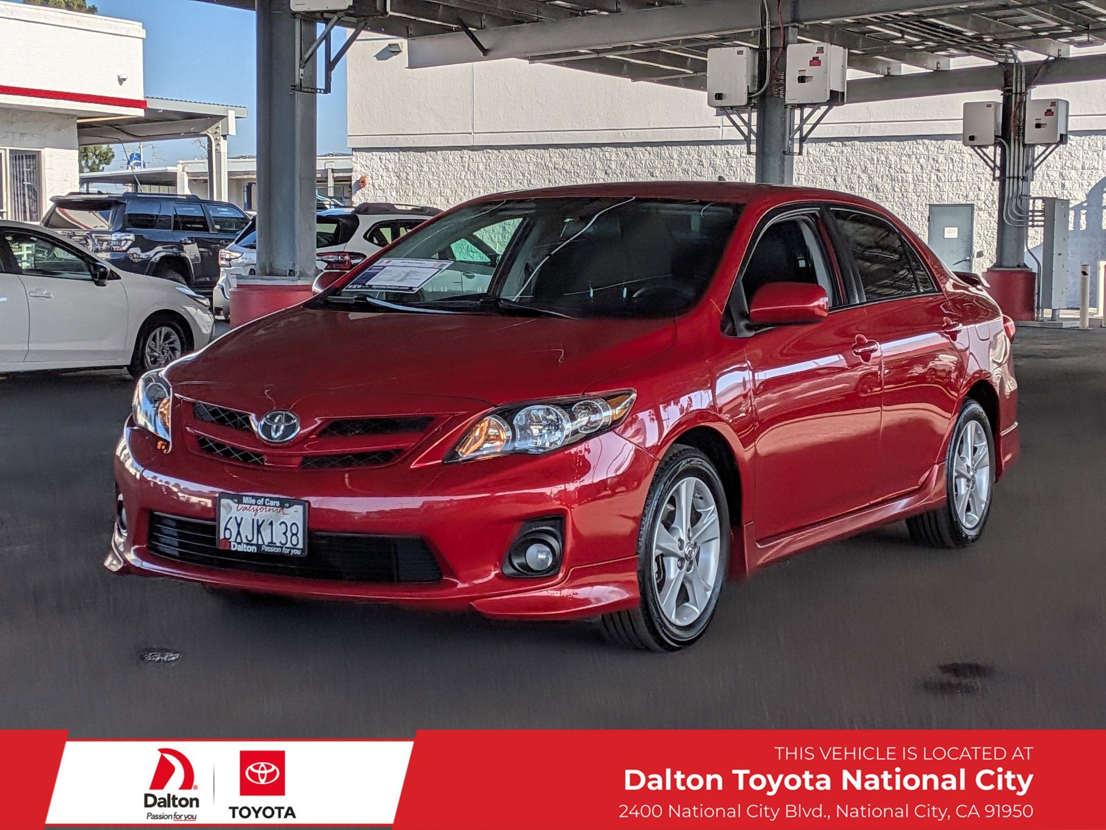 2012 Toyota COROLLA S