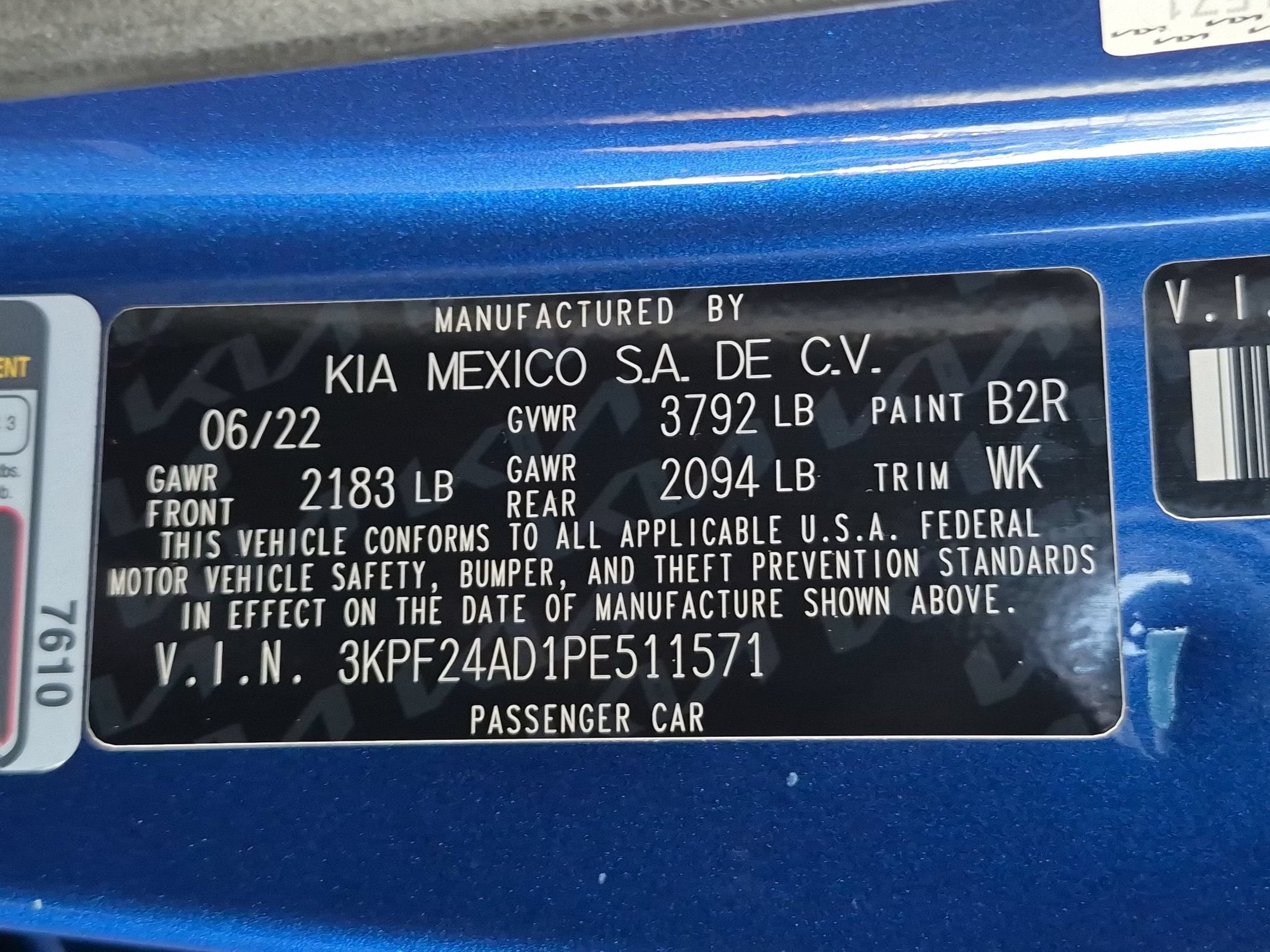 2023 Kia Forte LXS