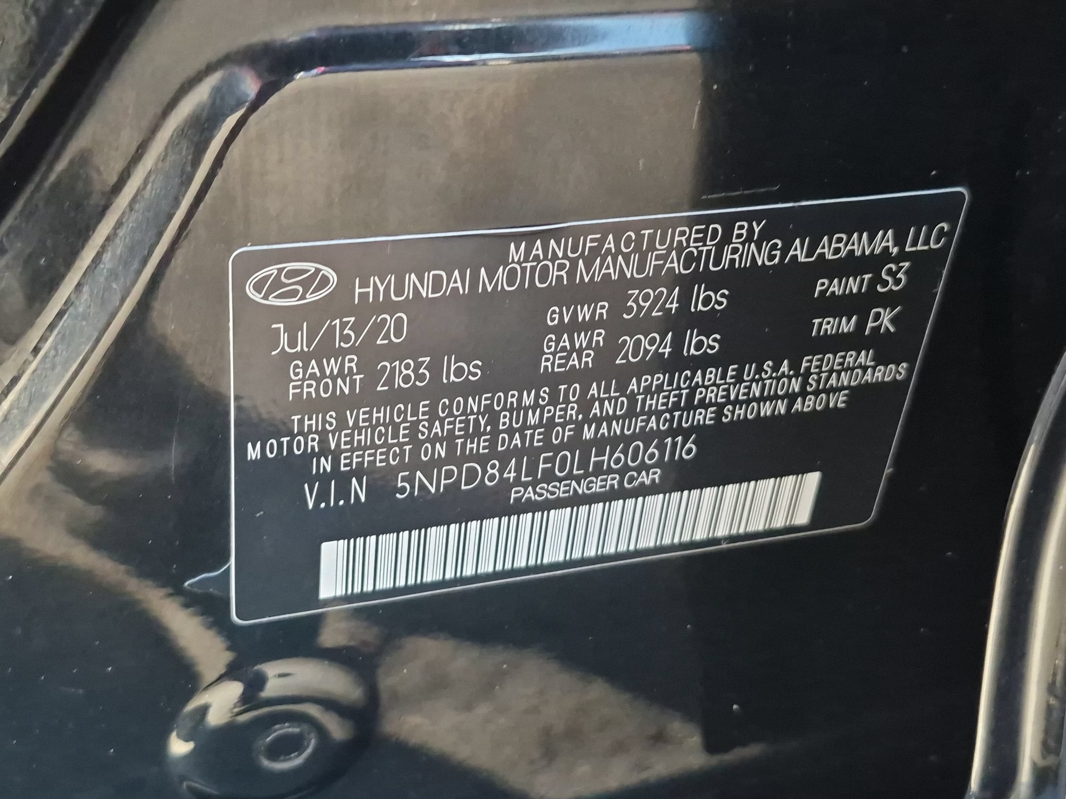 2020 Hyundai ELANTRA Value Edition
