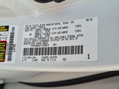 2026 Toyota Sequoia 1794 Edition