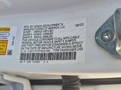 2023 Honda Accord EX
