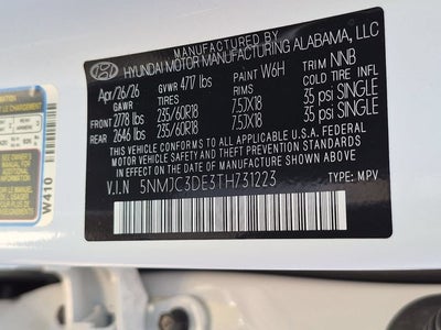 2026 Hyundai TUCSON SEL Premium FWD