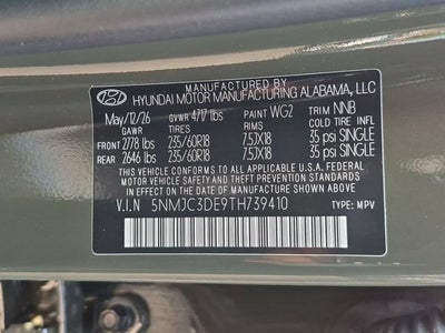 2026 Hyundai TUCSON SEL Premium FWD