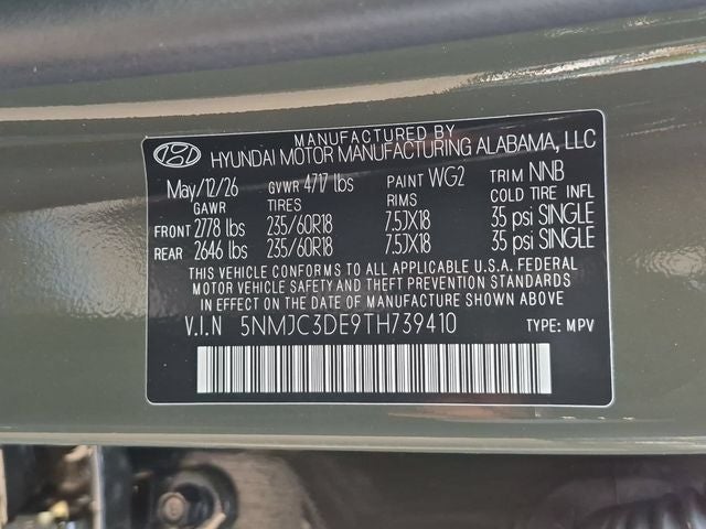 2026 Hyundai TUCSON SEL Premium FWD
