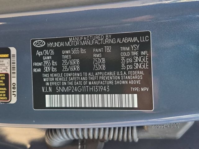 2026 Hyundai SANTA FE HYBRID SEL