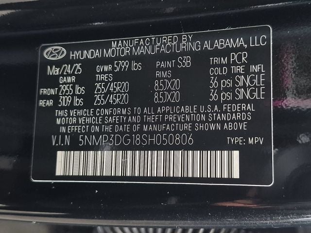 2025 Hyundai SANTA FE HYBRID Limited