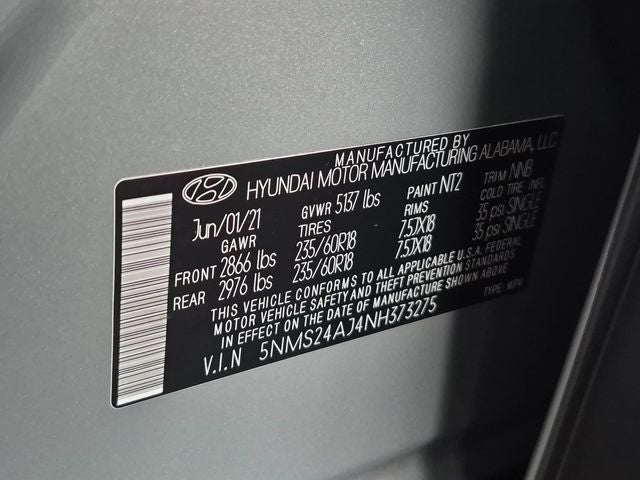 2022 Hyundai SANTA FE SEL