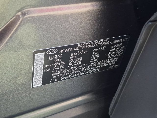 2023 Hyundai SANTA FE SEL