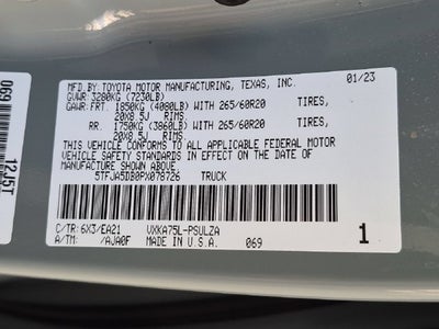 2023 Toyota Tundra Limited