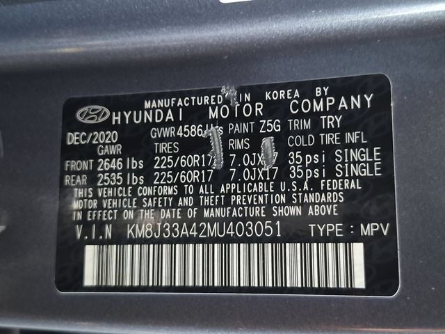 2021 Hyundai TUCSON Value