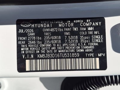2026 Hyundai TUCSON HYBRID SEL FWD