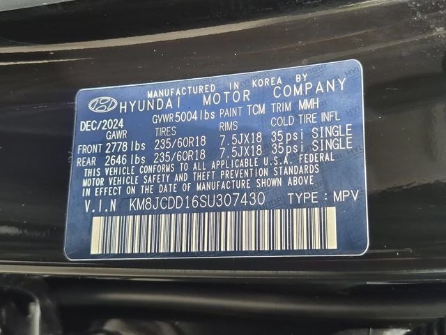2025 Hyundai TUCSON HYBRID SEL Convenience