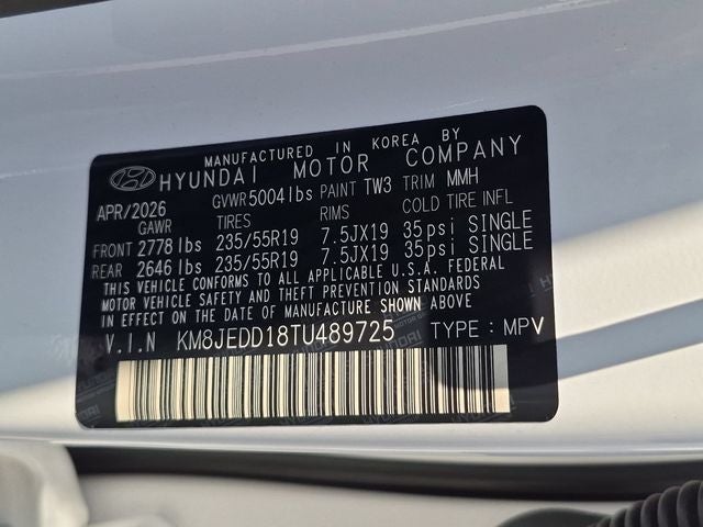 2026 Hyundai TUCSON HYBRID Limited