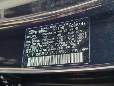 2023 Hyundai TUCSON HYBRID SEL Convenience
