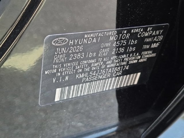 2026 Hyundai SONATA HYBRID Limited