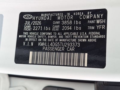 2026 Hyundai ELANTRA SE