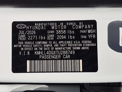 2026 Hyundai ELANTRA SE