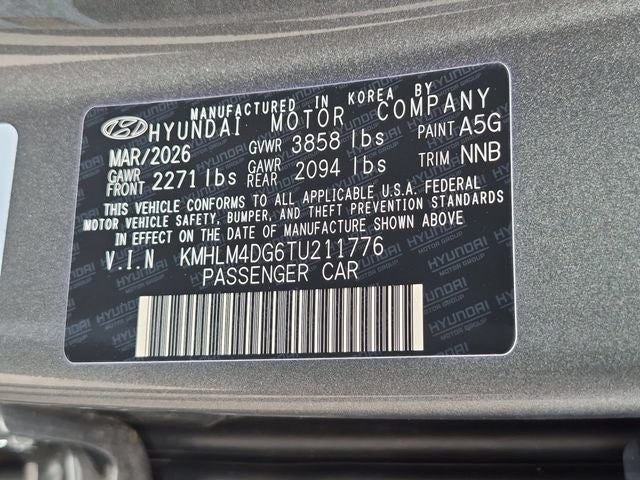 2026 Hyundai ELANTRA SEL Sport