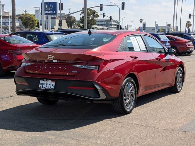 2025 Hyundai ELANTRA HYBRID Blue