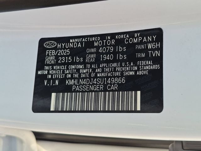 2025 Hyundai ELANTRA HYBRID Limited