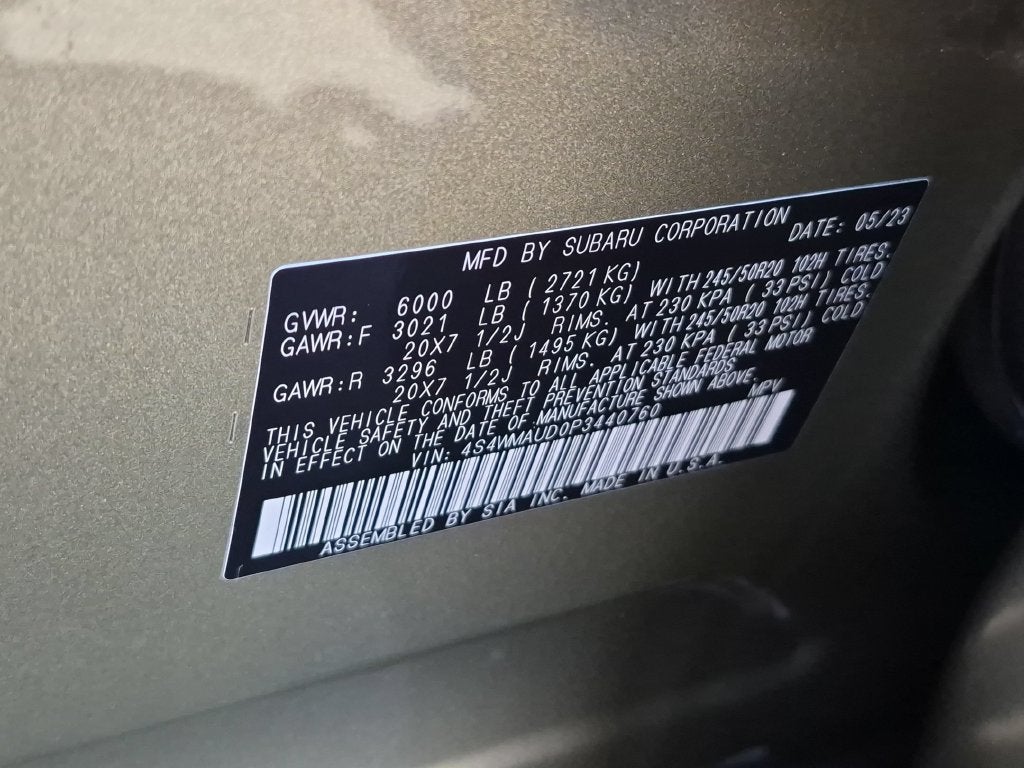 2023 Subaru Ascent Limited