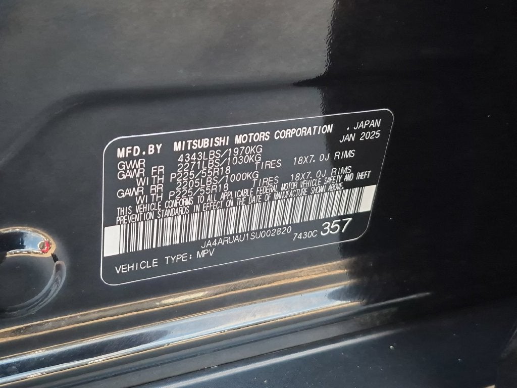 2025 Mitsubishi Outlander Sport 2.0 ES