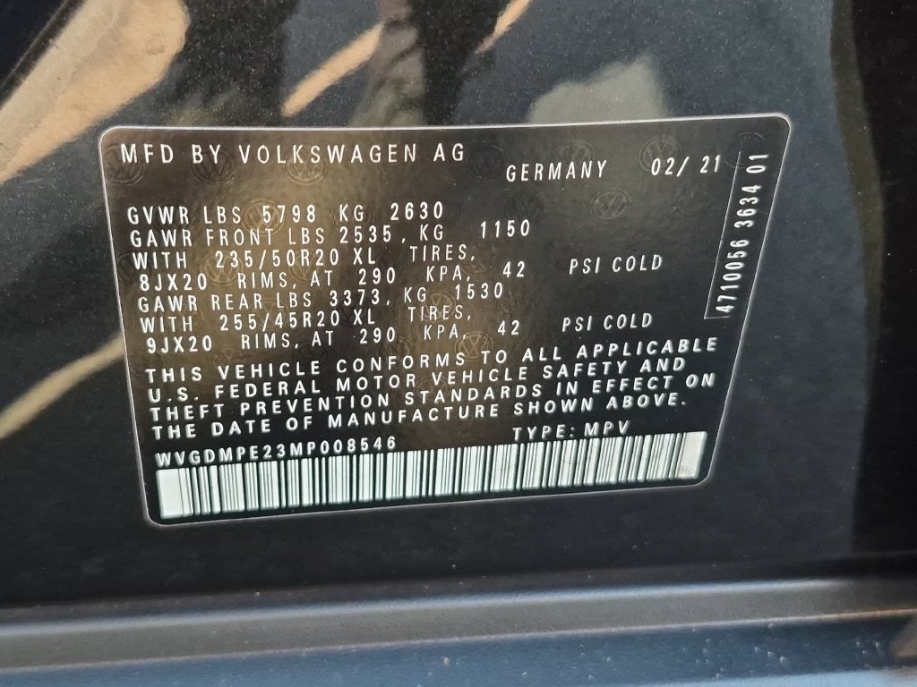 2021 Volkswagen ID.4 1st Edition