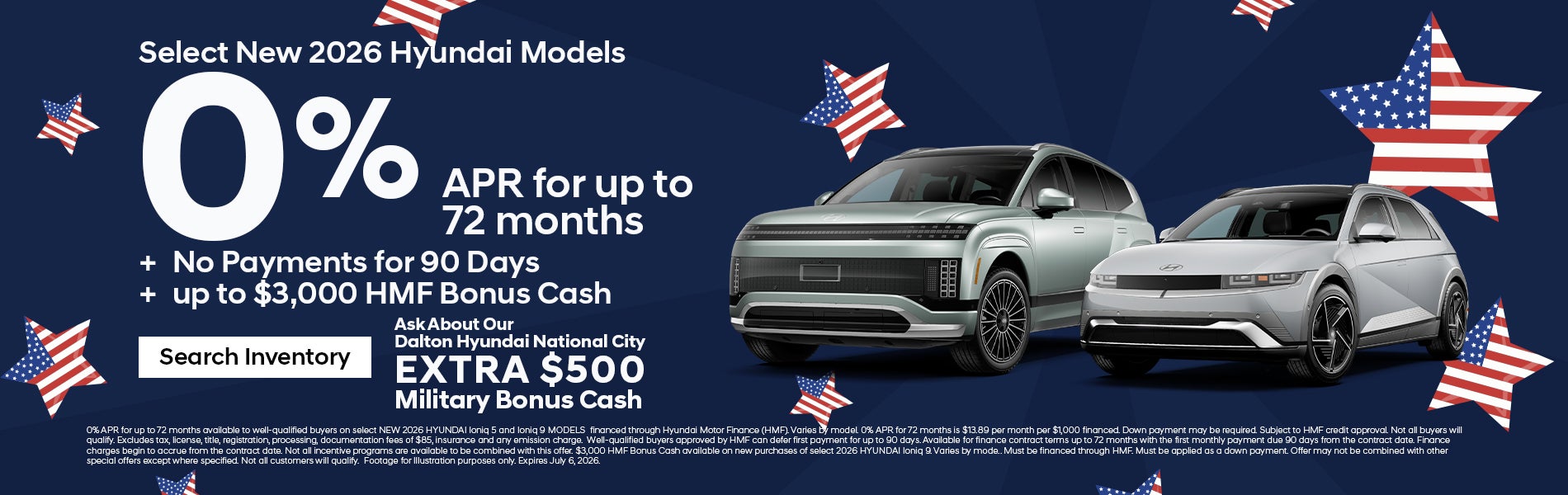 June APR offer at Dalton Hyundai