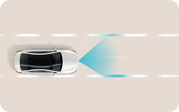 Driver Attention Warning feature illustration