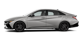 2026 Hyundai Elantra N Line in silver