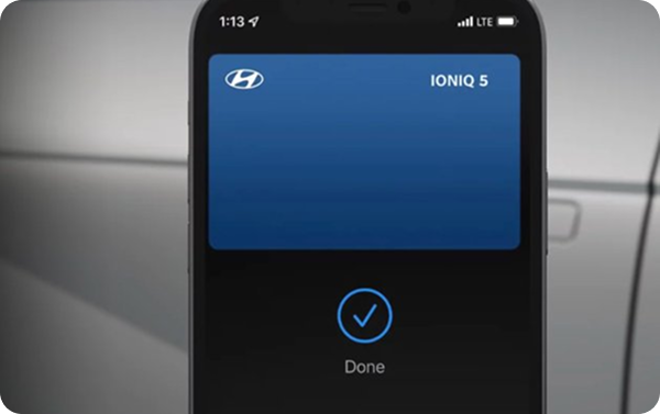 Digital Key 2 on smartphone