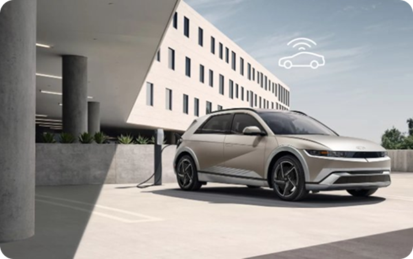 Ioniq 5 with Wi-Fi hotspot