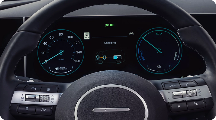 12.3-inch digital instrument cluster