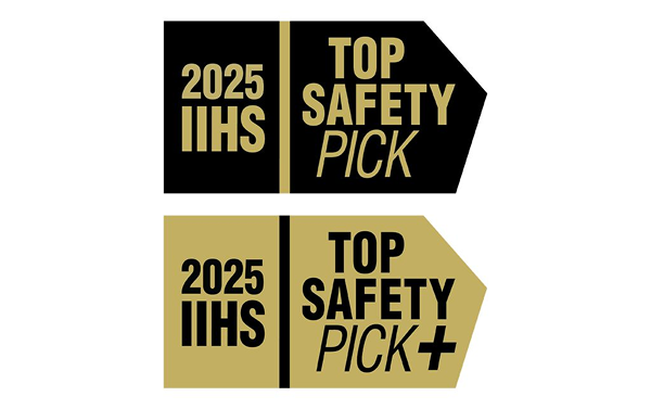 2025 IIHS Top Safety Pick badges