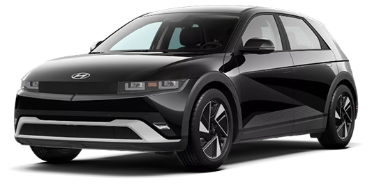A black 2027 Hyundai IONIQ 5 SE Standard Range
