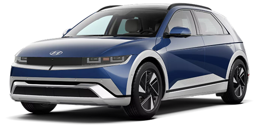 A dark blue 2027 Hyundai IONIQ 5 Limited