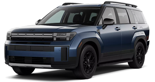 A blue 2027 Hyundai SANTA FE XRT