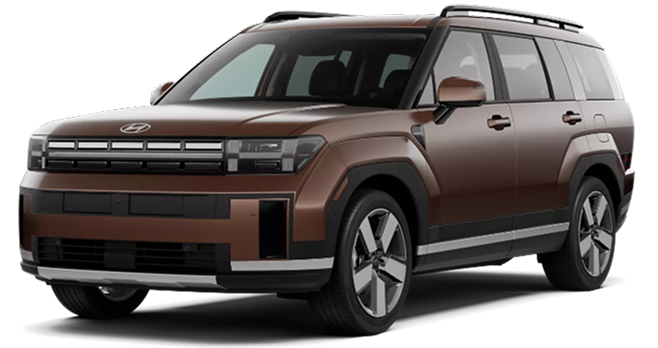 A copper 2027 Hyundai SANTA FE Hybrid Limited