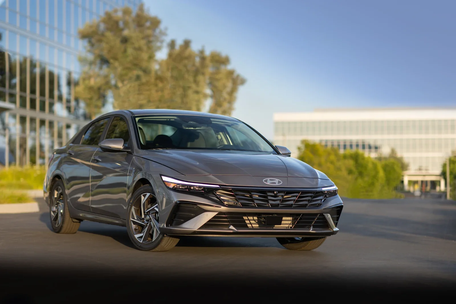 A Hyundai Elantra.