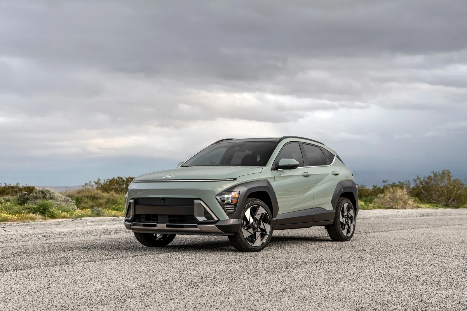 A Hyundai Kona Limited.