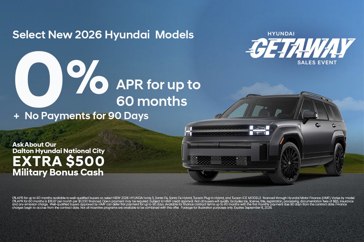 0% APR for up to 60 mos + No Payments for 90 Days