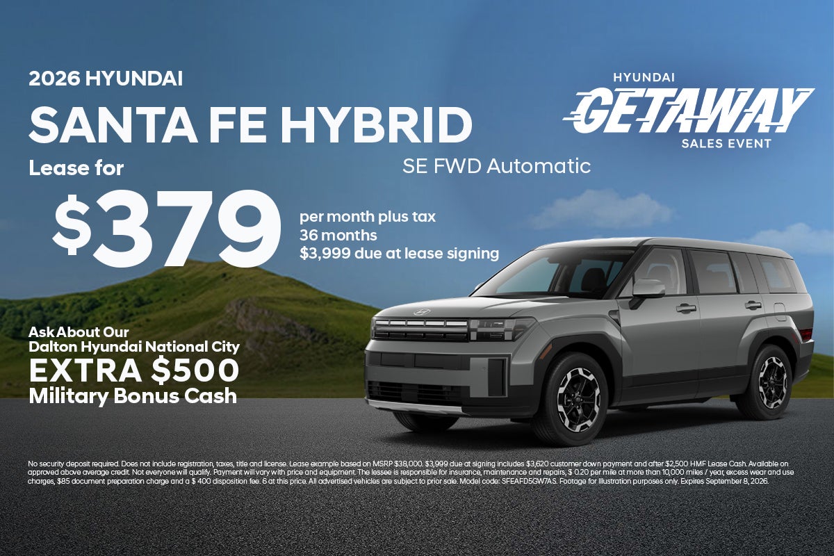 New 2026 Hyundai Santa Fe Hybrid SE