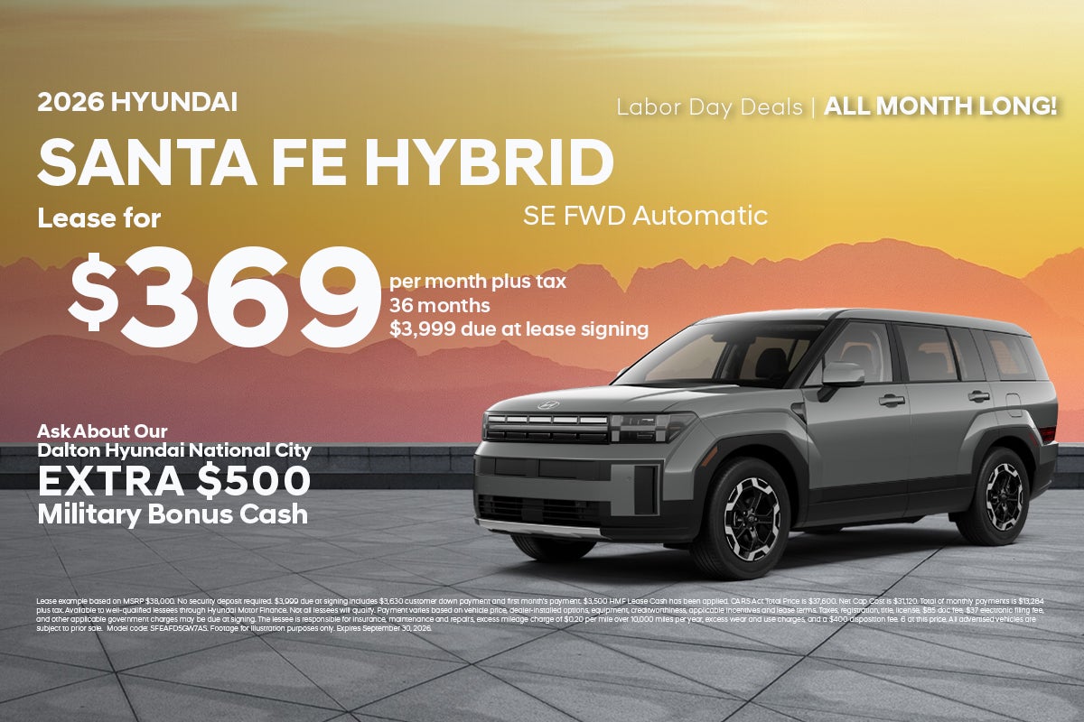 New 2026 Hyundai Santa Fe Hybrid SE
