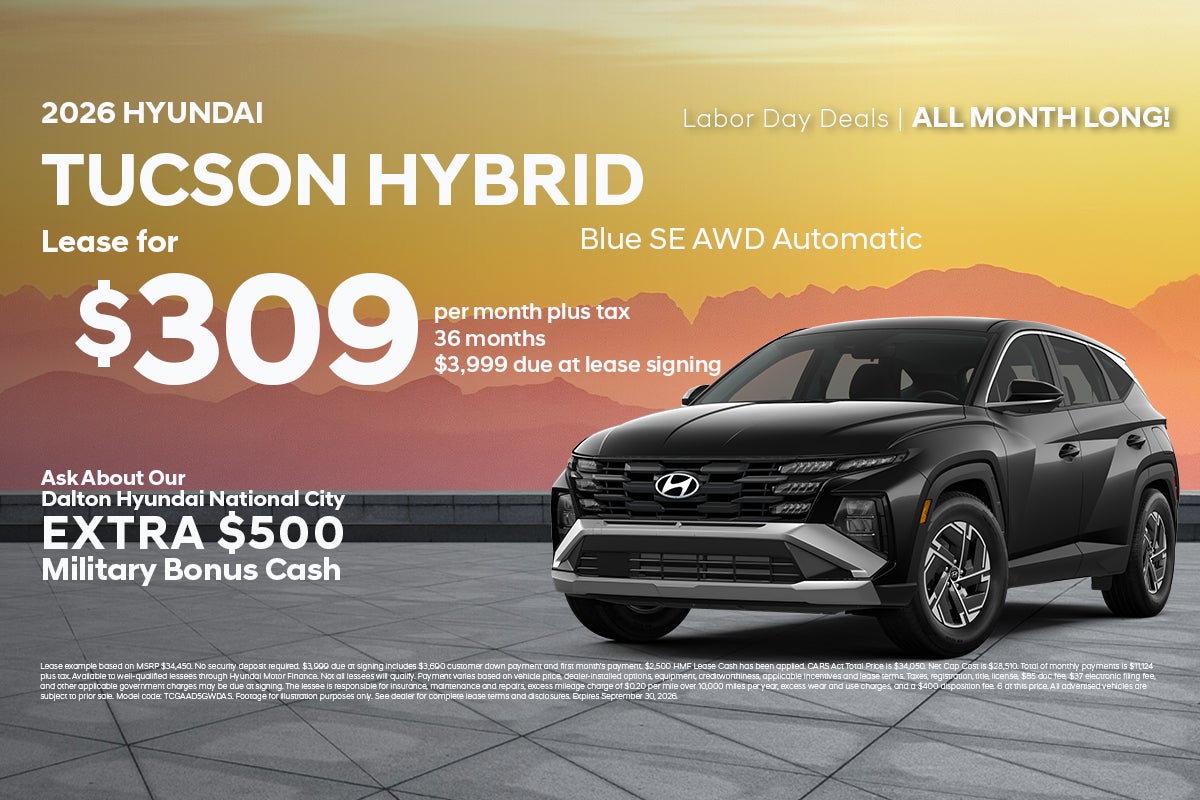 New 2026 Hyundai Tucson Hybrid Blue SE